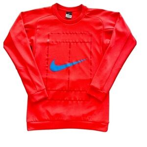 Nike Dri-Fit Boys Hooded Pullover Sweatshirt Size XS long sleeve Pocket